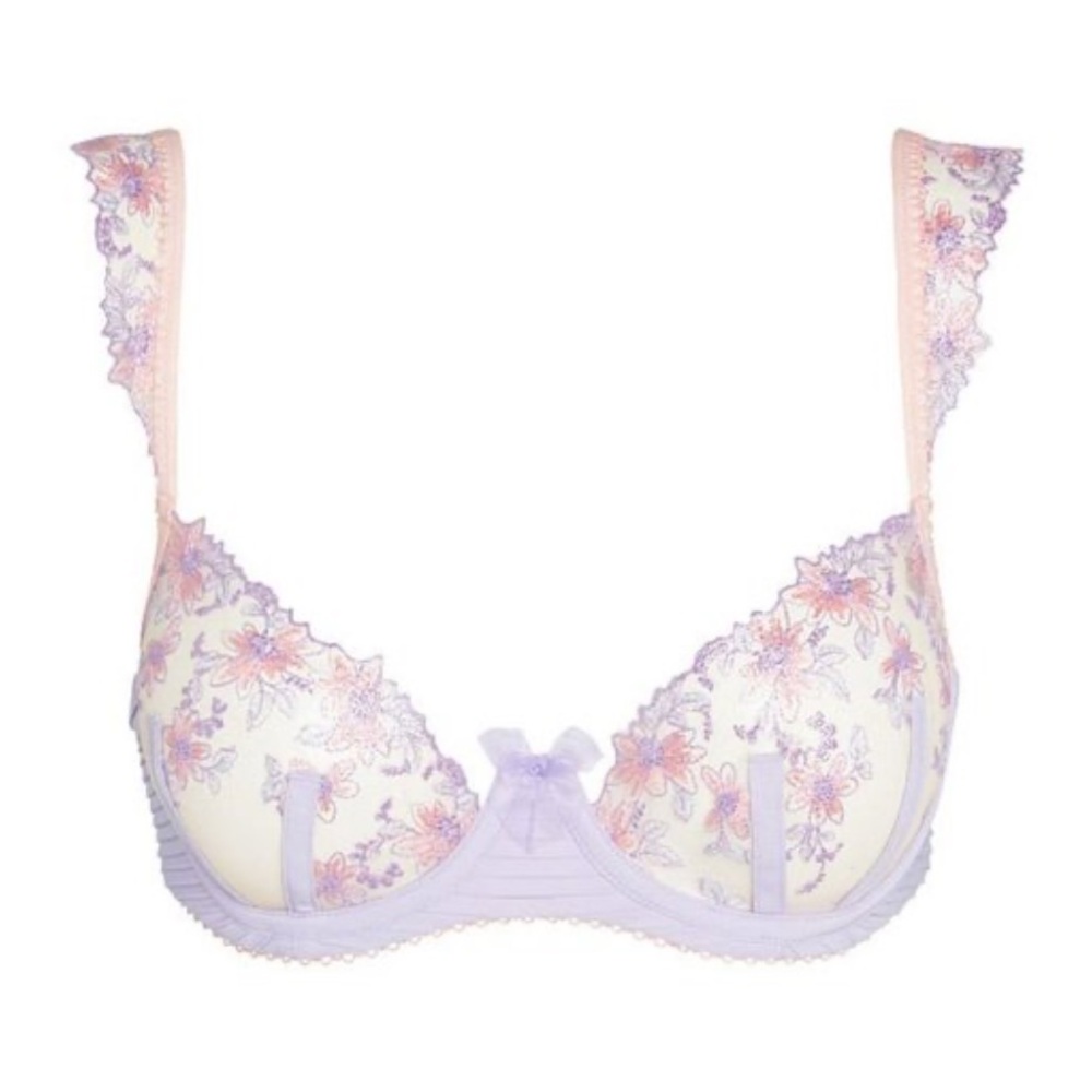 For Love & Lemons Ophelie Lace Floral Bra - Picture 4 of 6